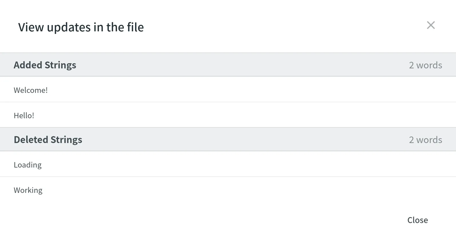 Zeige Datei Diffs